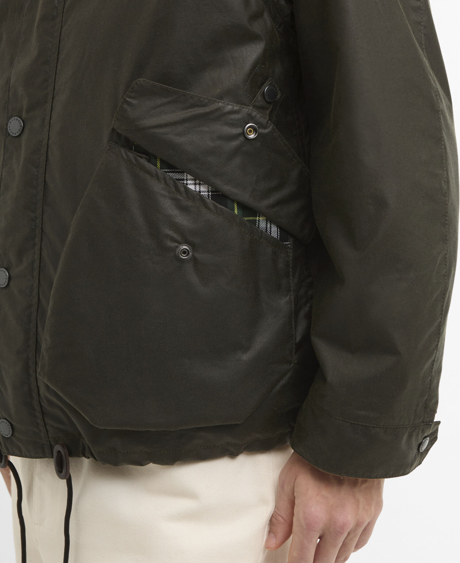 Modified Endurance Waxed Jacket Archive Olive