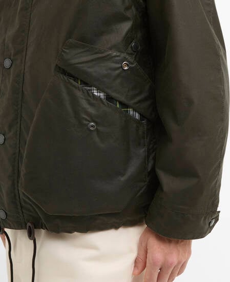 Modified Endurance Waxed Jacket Archive Olive