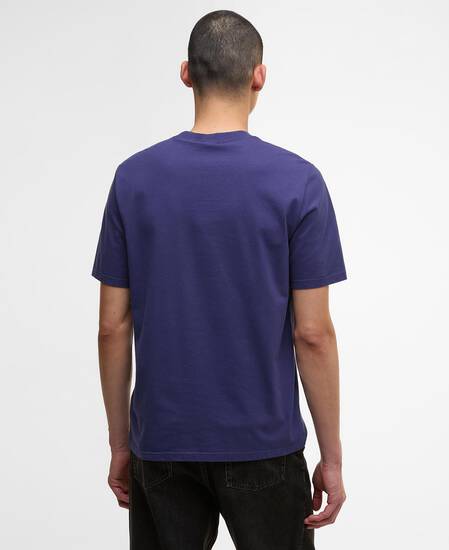 T-shirt con stampa Pillion Royal Blue
