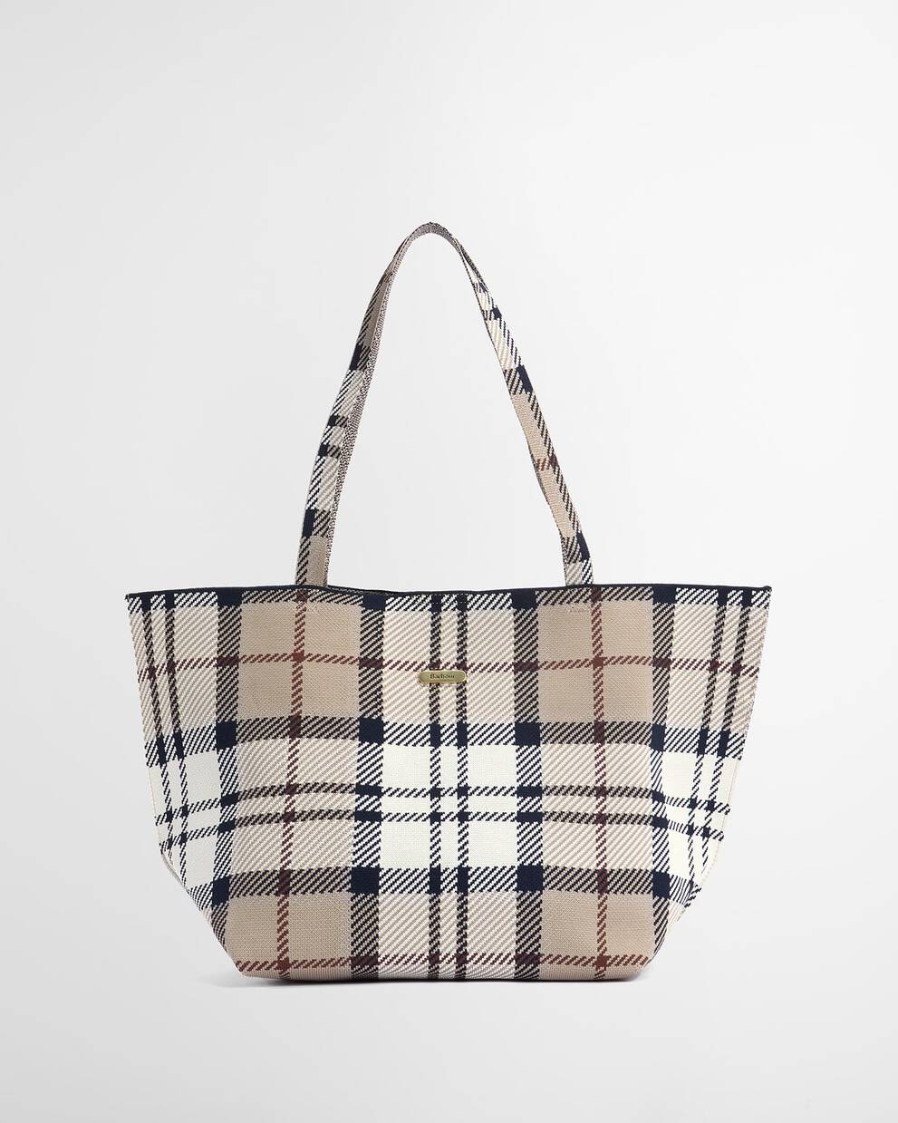 Layla Tartan Large Tote Bag