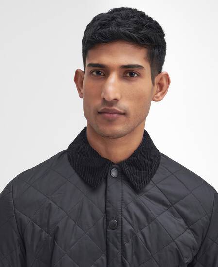 Heritage Liddesdale Quilted Jacket Classic Black