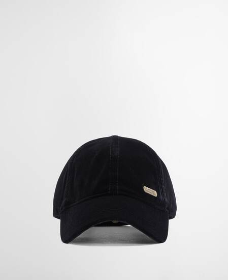Cecilla Velvet Cap Black