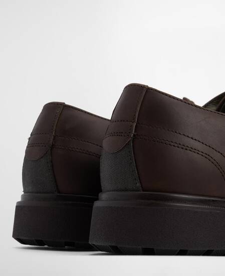 Carthy Derby Shoes Dark Brown