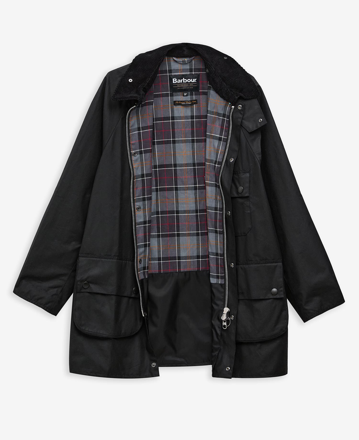 Buy Oversized Solway Waxed Jacket for N/A 0.0 | BARBOUR_ROW