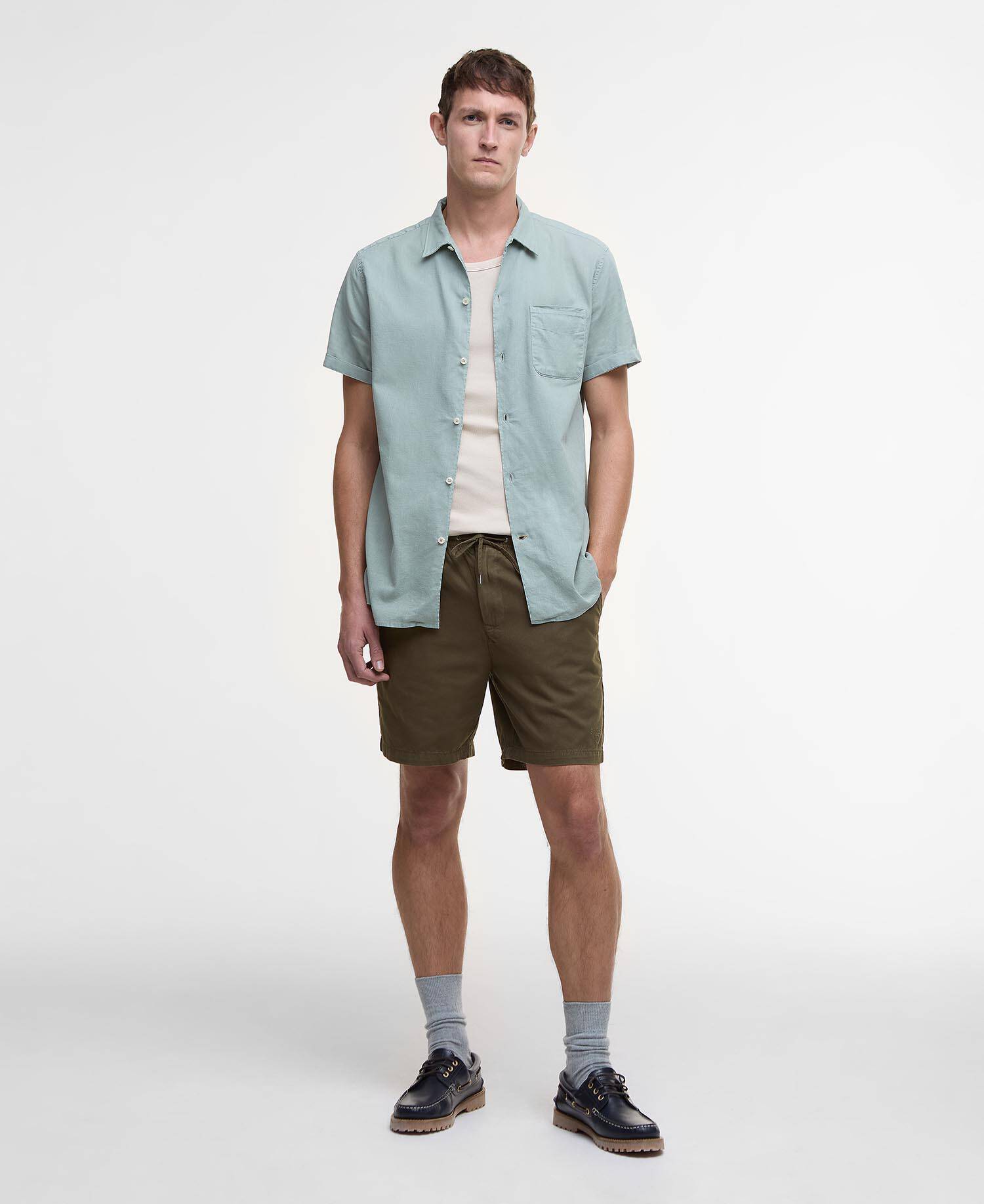 Shorts Washed Oxford Relaxed image number 0
