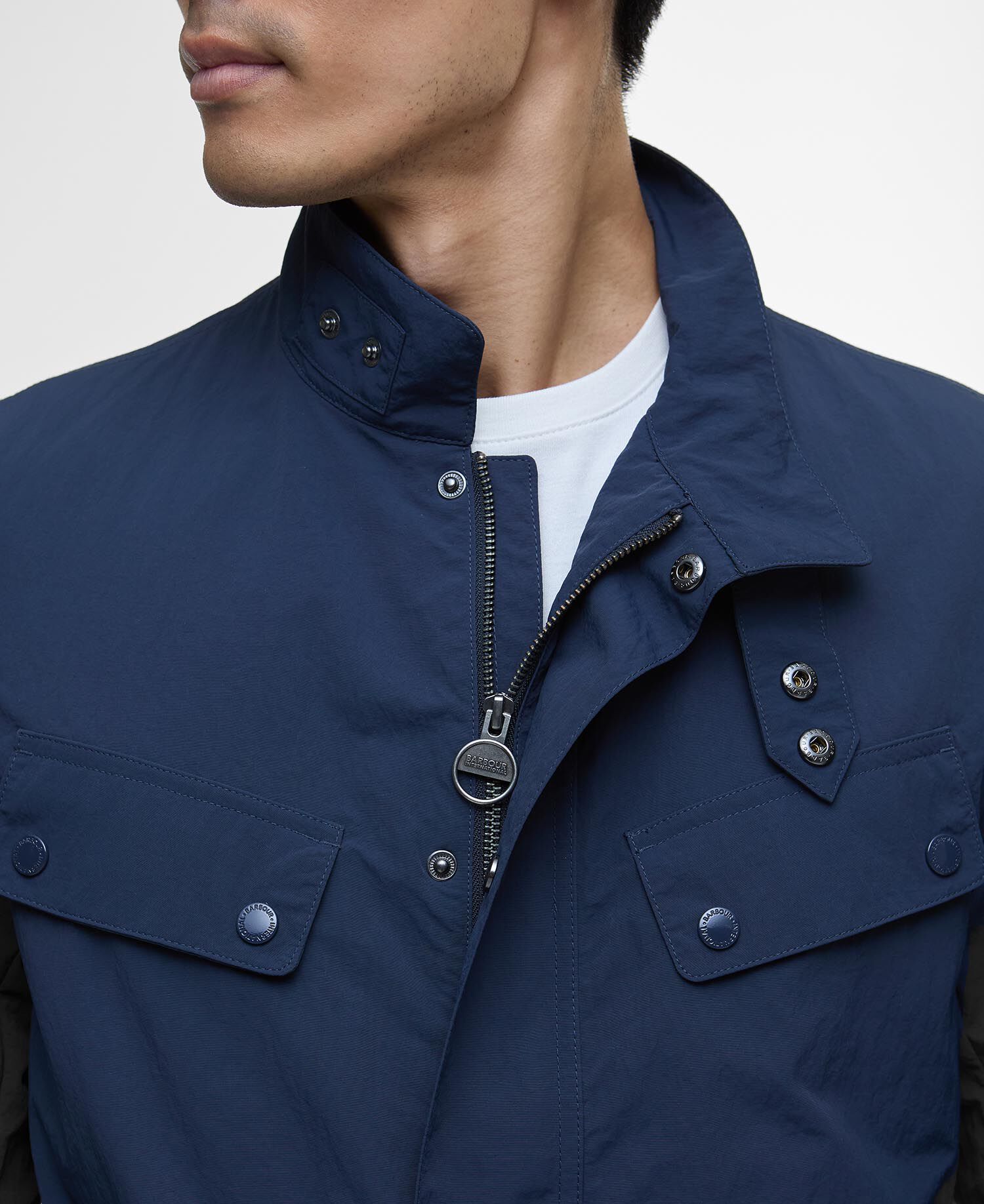 Modern Duke Showerproof Jacket Classic Navy