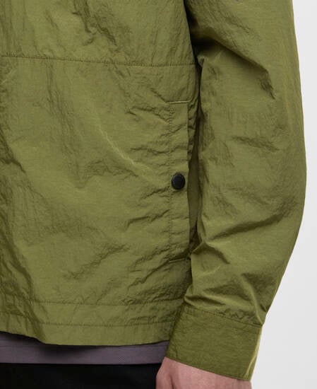 Inline Overshirt Cable Olive
