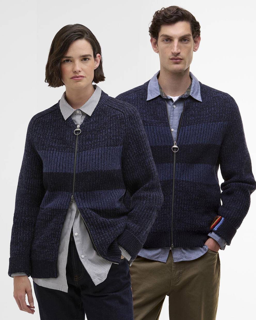Paul Smith loves Barbour Knitted Bomber Jacket