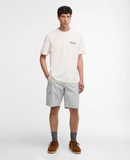 T-shirt con stampa Wildfell dalla vestibilit&agrave; comoda Neutral