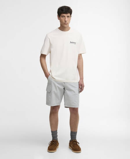 T-shirt con stampa Wildfell dalla vestibilit&agrave; comoda Neutral