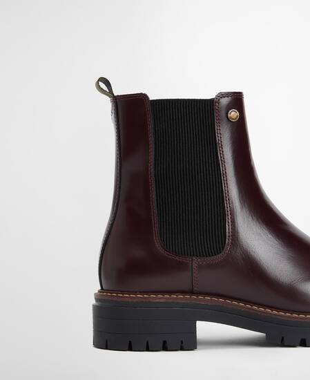 Marla Chelsea Boots Cherry Glace