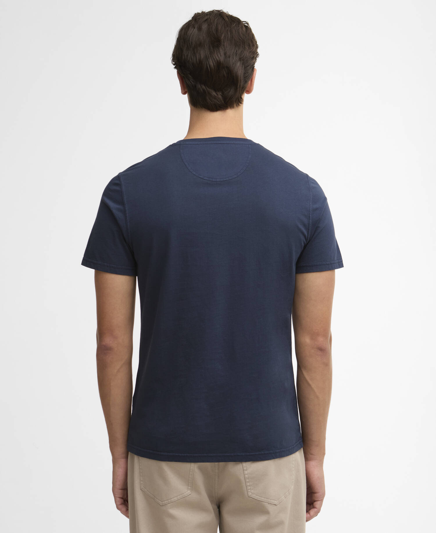 Washed Tartan T-Shirt Washed Navy image number 2