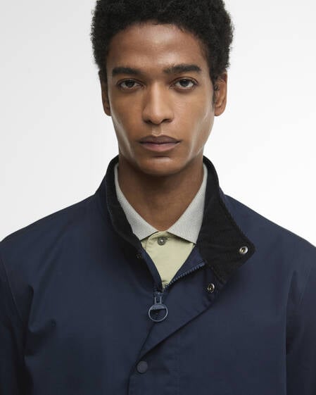 City Chelsea Waterproof Jacket Navy/Highland Loch