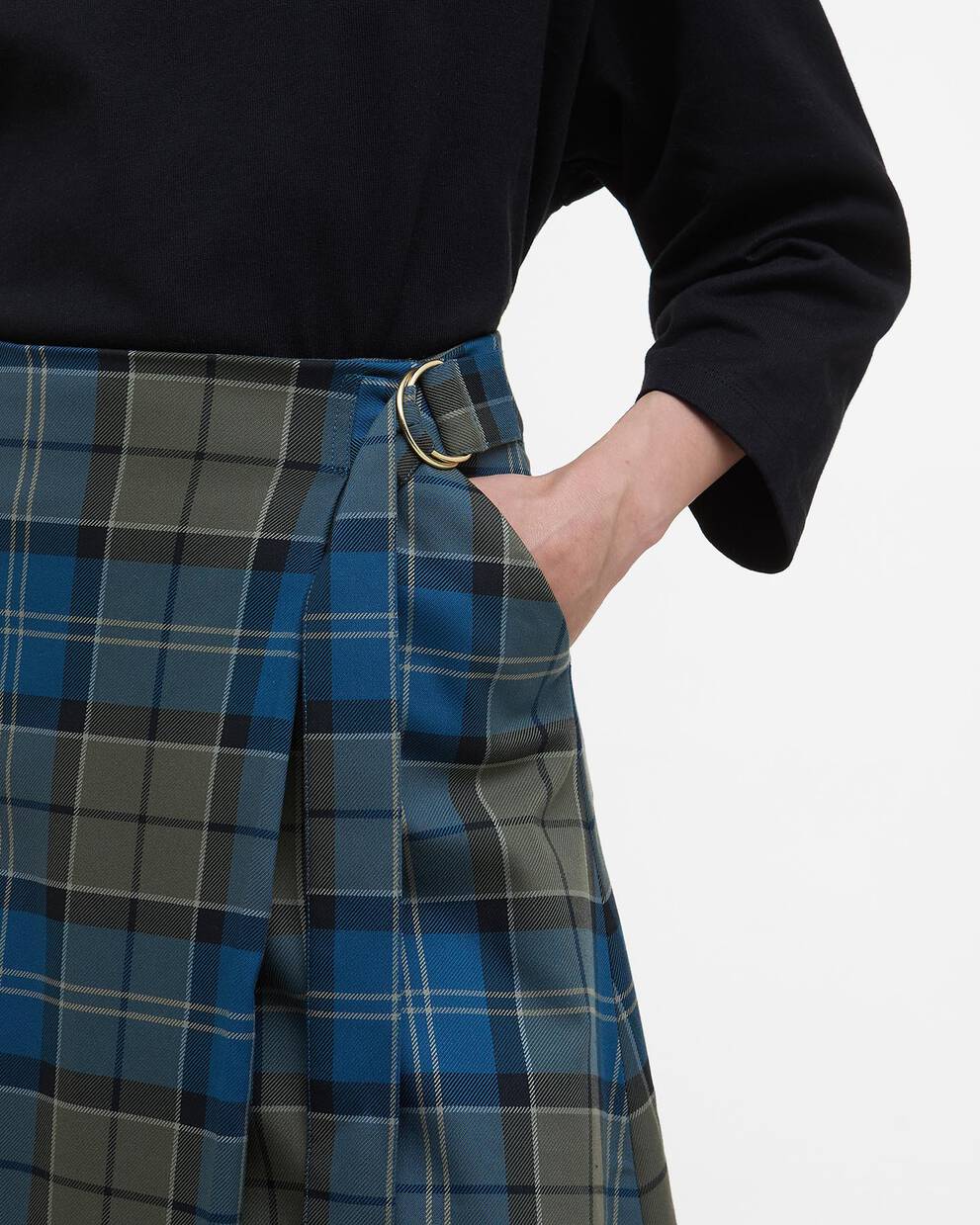 Wilma Tartan Maxi Skirt