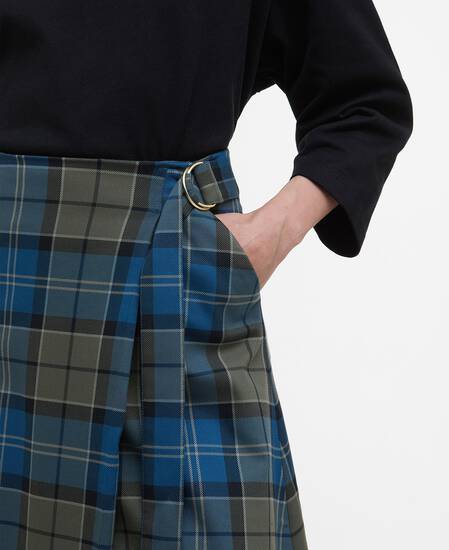 Wilma Tartan Maxi Skirt Dundee Tartan