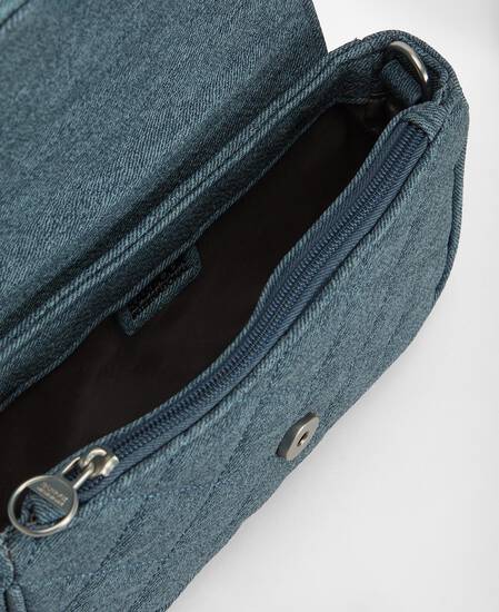 Denim Mini Soho Crossbody Bag Light Denim