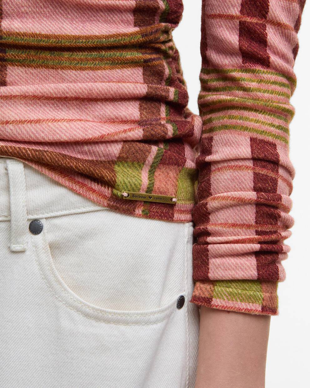 Barbour FARM Rio Thalita Long-Sleeved Knitted Top