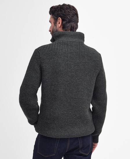 New Tyne Half-Zip Jumper Olive