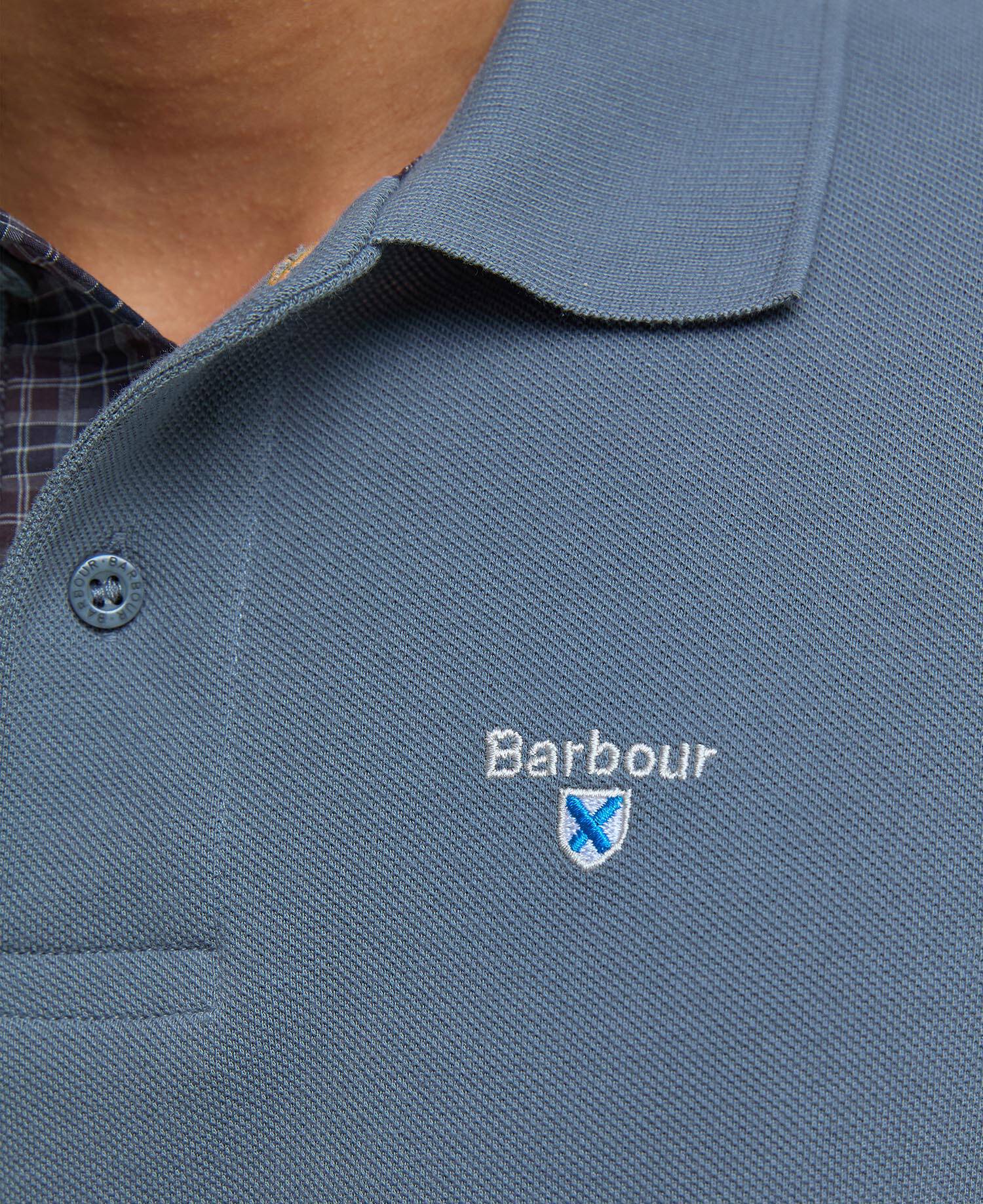 Tartan Pique Polo Shirt image number 4
