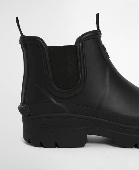 Barbour x ARKET Chelsea Wellingtons Black
