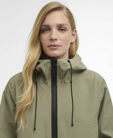 Jacke Thorpe Waterproof Bleached Olive/Fondant