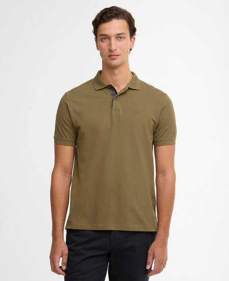 Poloshirt Pima Cotton Tailored Olive