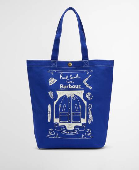 Paul Smith loves Barbour Best in Show Tote Bag Blue