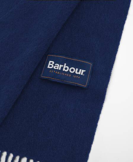 Sciarpa in lana d'agnello a tinta unita 