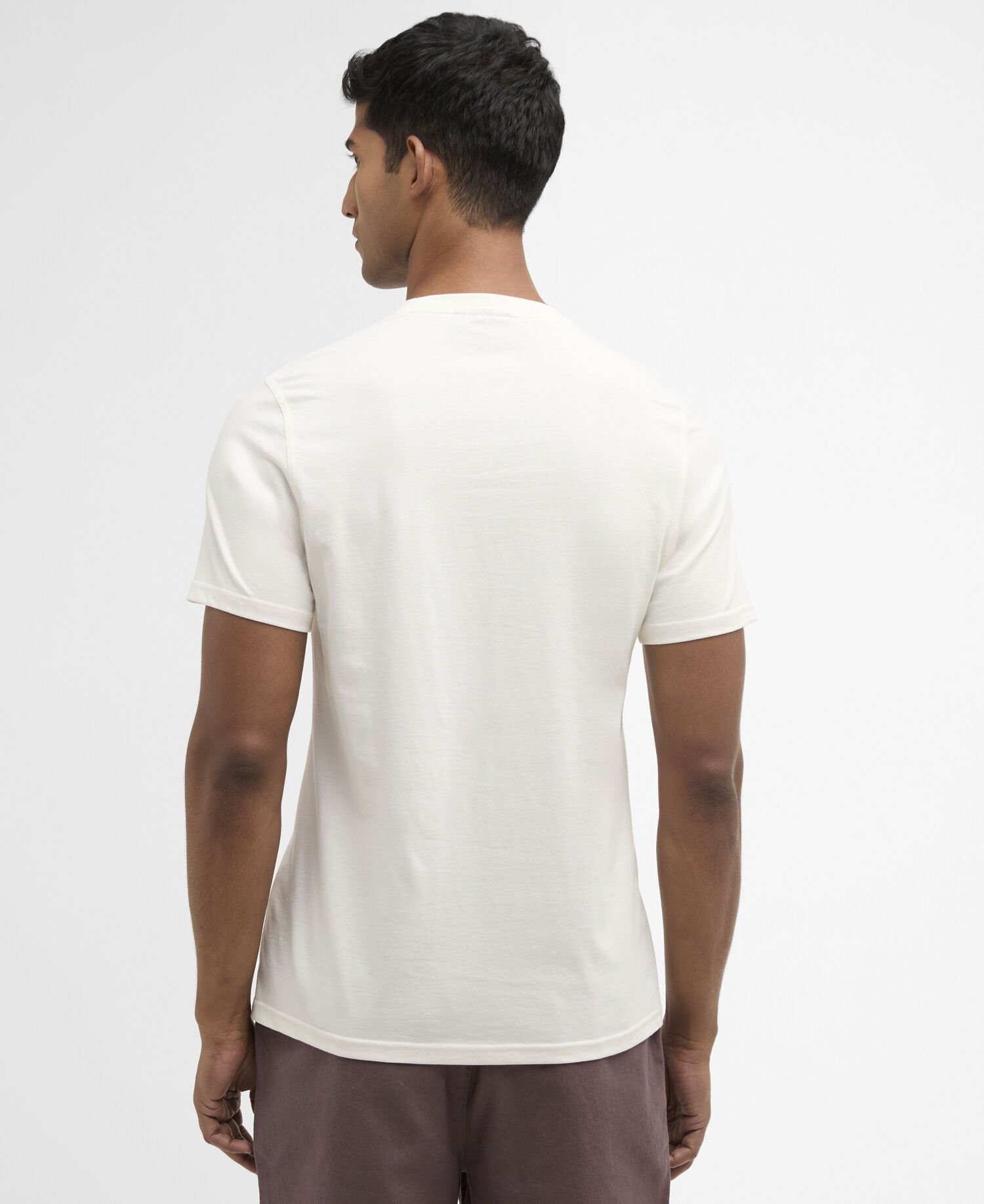 T-Shirt Berwick Tartan Whisper White