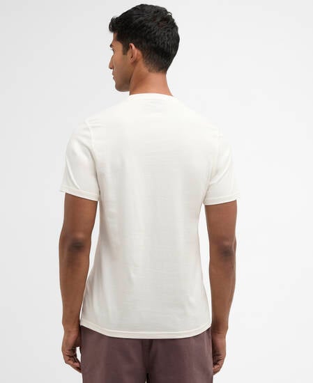 Berwick Tartan T-Shirt Whisper White