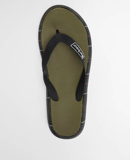 Oakdale Sandal Olive/Classic Tartan