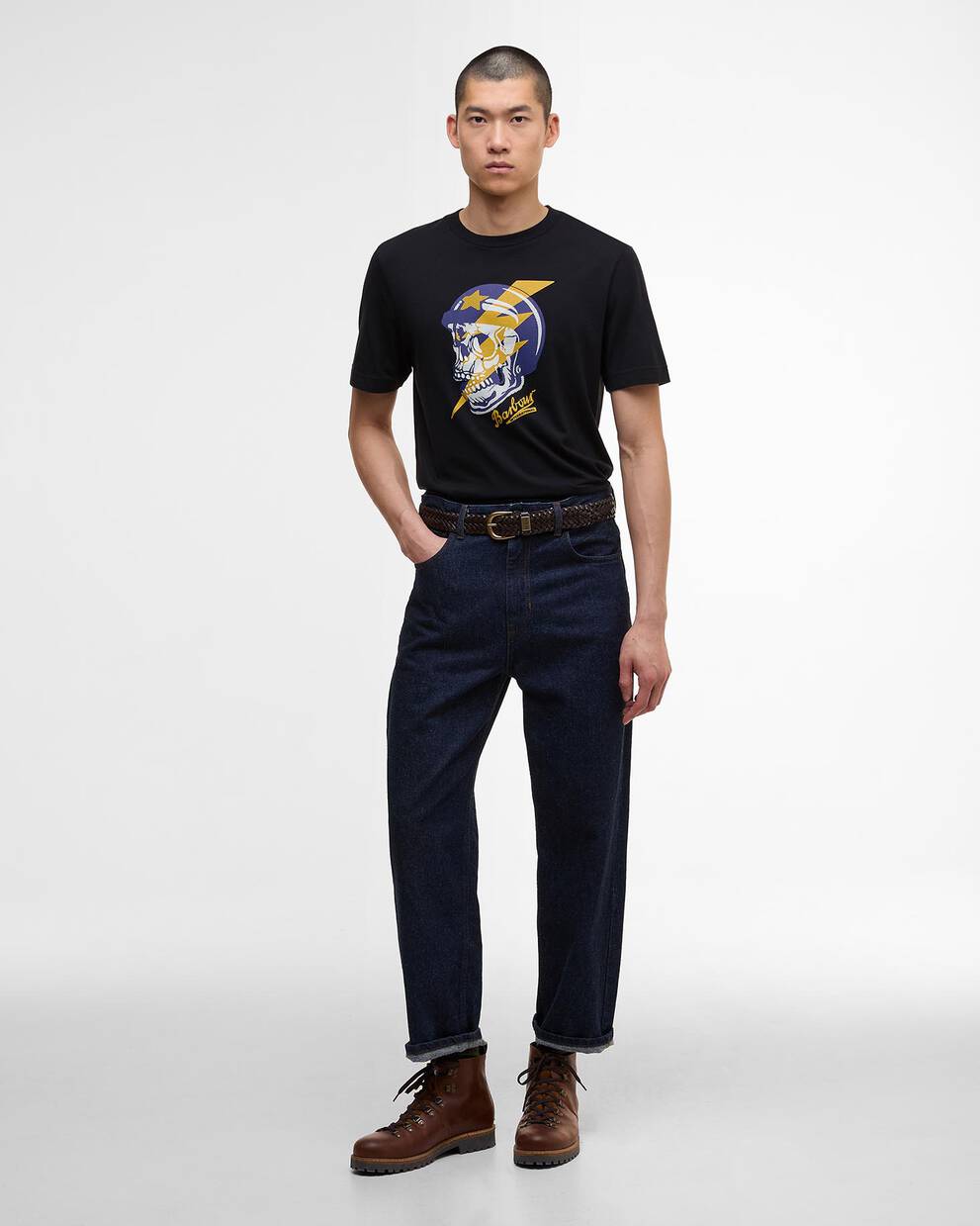 T-shirt con stampa Flash