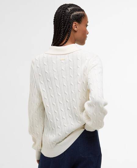Evie Knitted Jumper Cloud