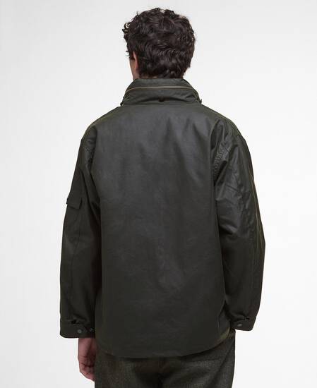 Editor Waxed Jacket Archive Olive