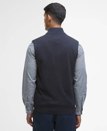 Dryburn Knitted Gilet Navy