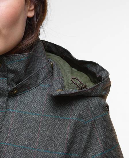 Dixon Waterproof Jacket Gardenia Tweed