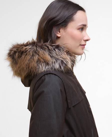 Durham City Waxed Parka Rustic