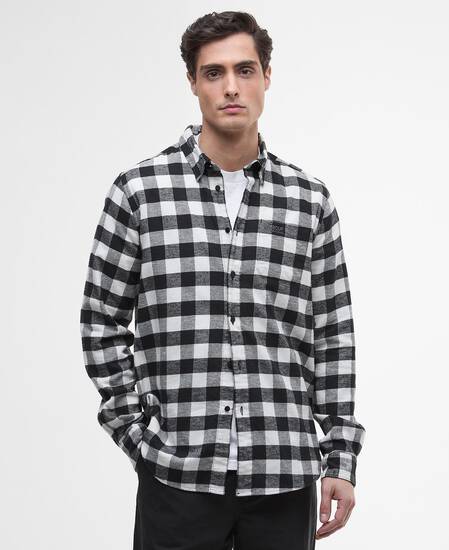 Hemd Blackstreak Gingham Long-Sleeved Black