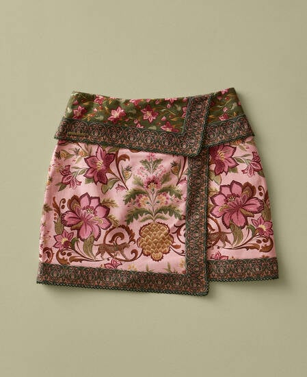 Barbour FARM Rio Thais Mini Skirt Tropical Print