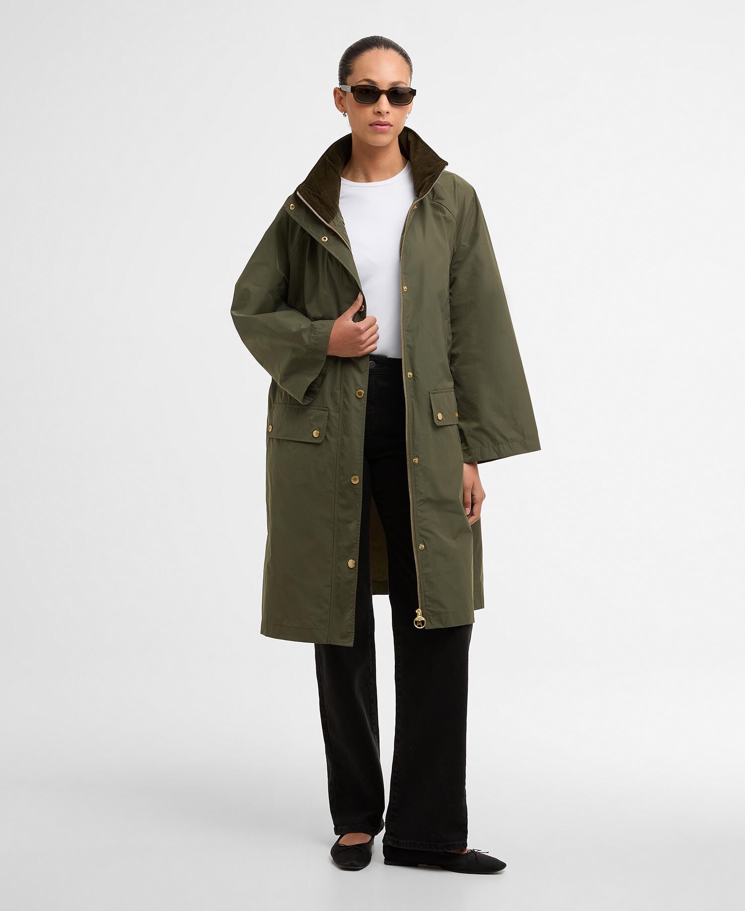 Jacke Rowton Showerproof Ivy Green / Ancient