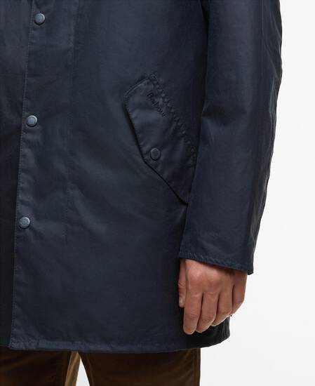 Chelsea Waxed Jacket Navy