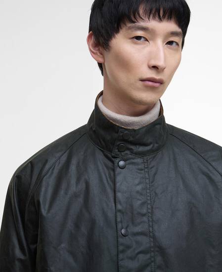 Blouson Transport Waxed Jacket Sage