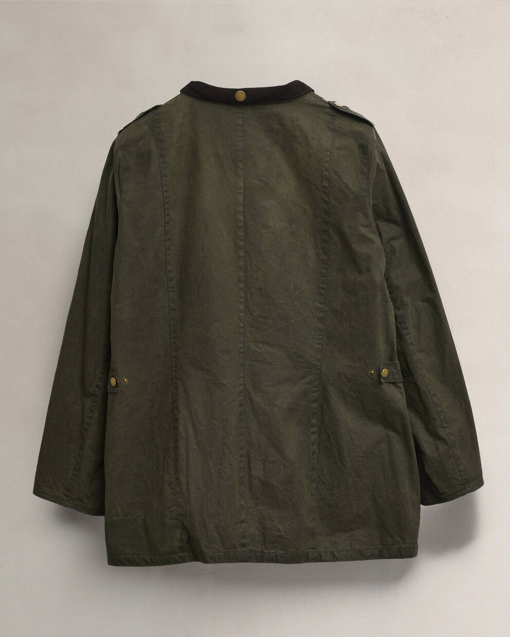 Barbour Re-Loved Defence Waxed Jacket - Size 18