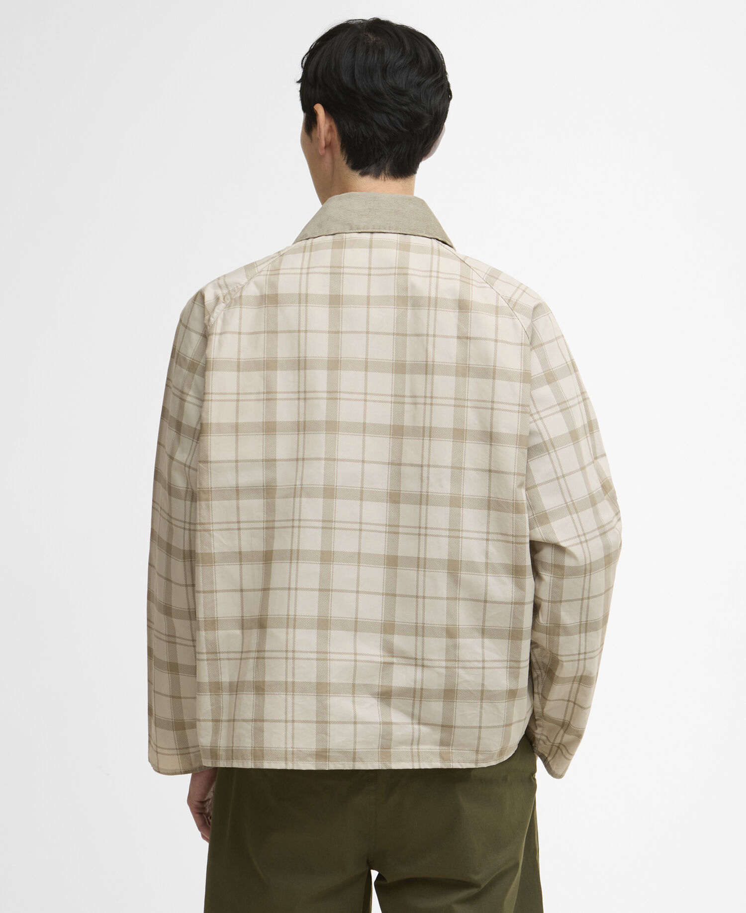 Transport Tartan Casual Jacket Mist Tartan Print
