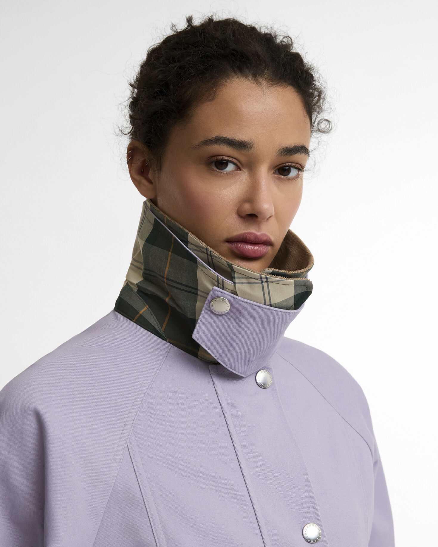 Cropped Beadnell Casual Jacket Heather Mist/Ancient/Timberwolf