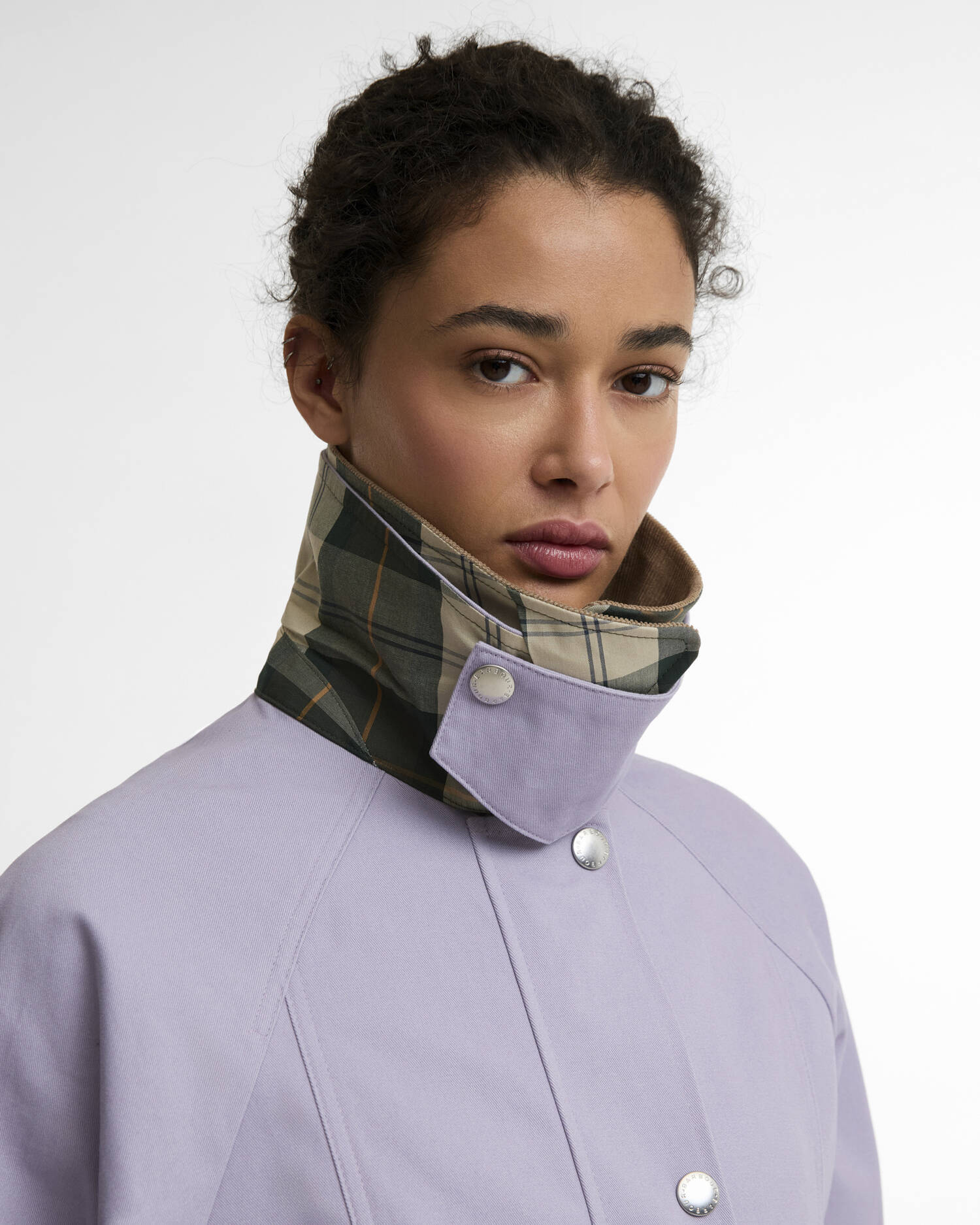 Cropped Beadnell Casual Jacket Heather Mist/Ancient/Timberwolf image number 4