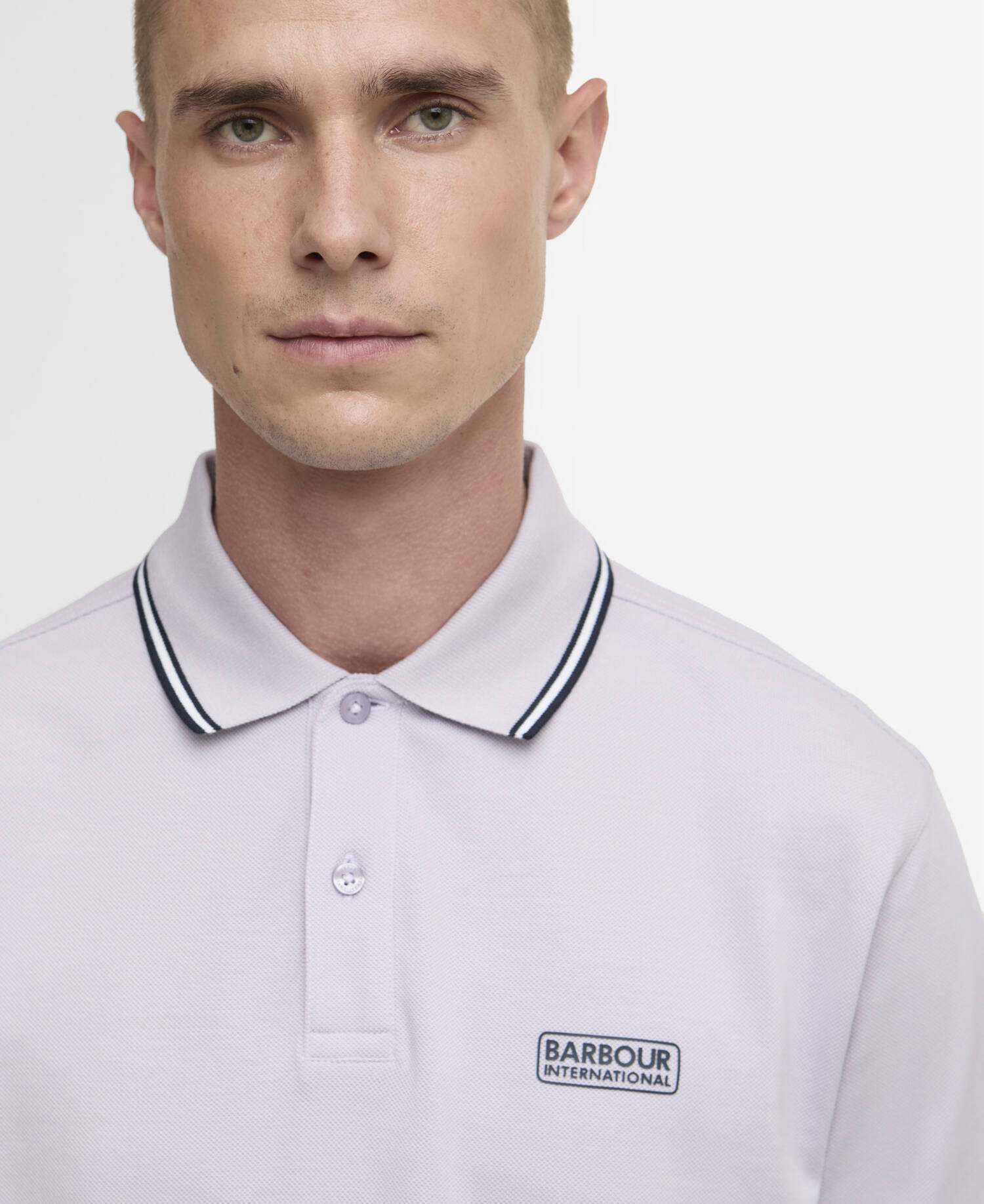 Evan Short-Sleeved Polo Shirt Thistle image number 3