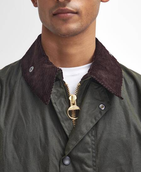 Border® Waxed Jacket Archive Olive