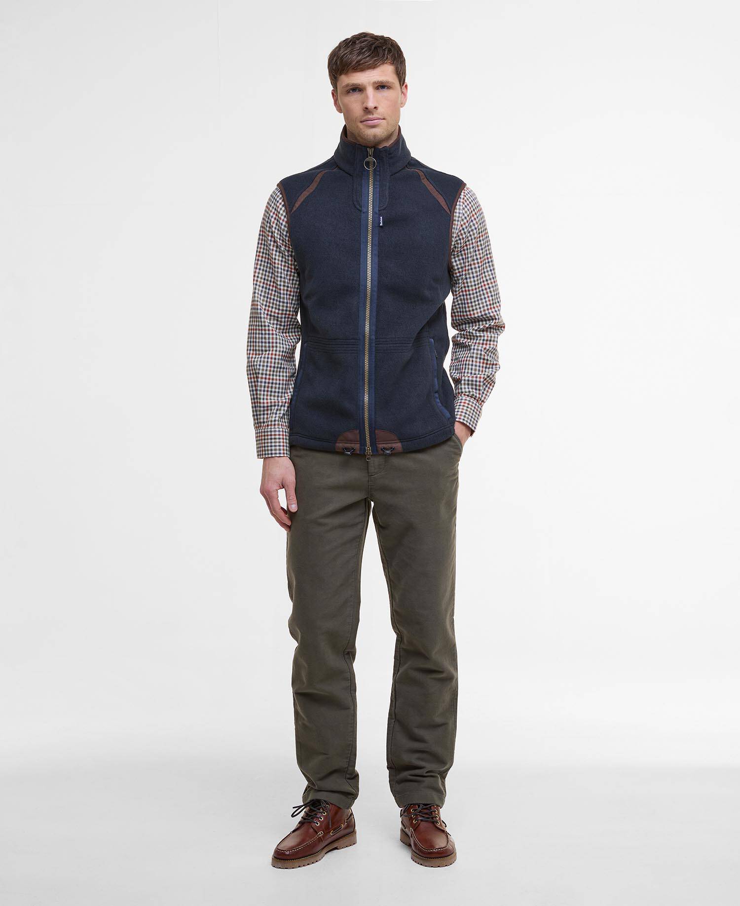 Langdale Fleece Gilet Classic Navy image number 1