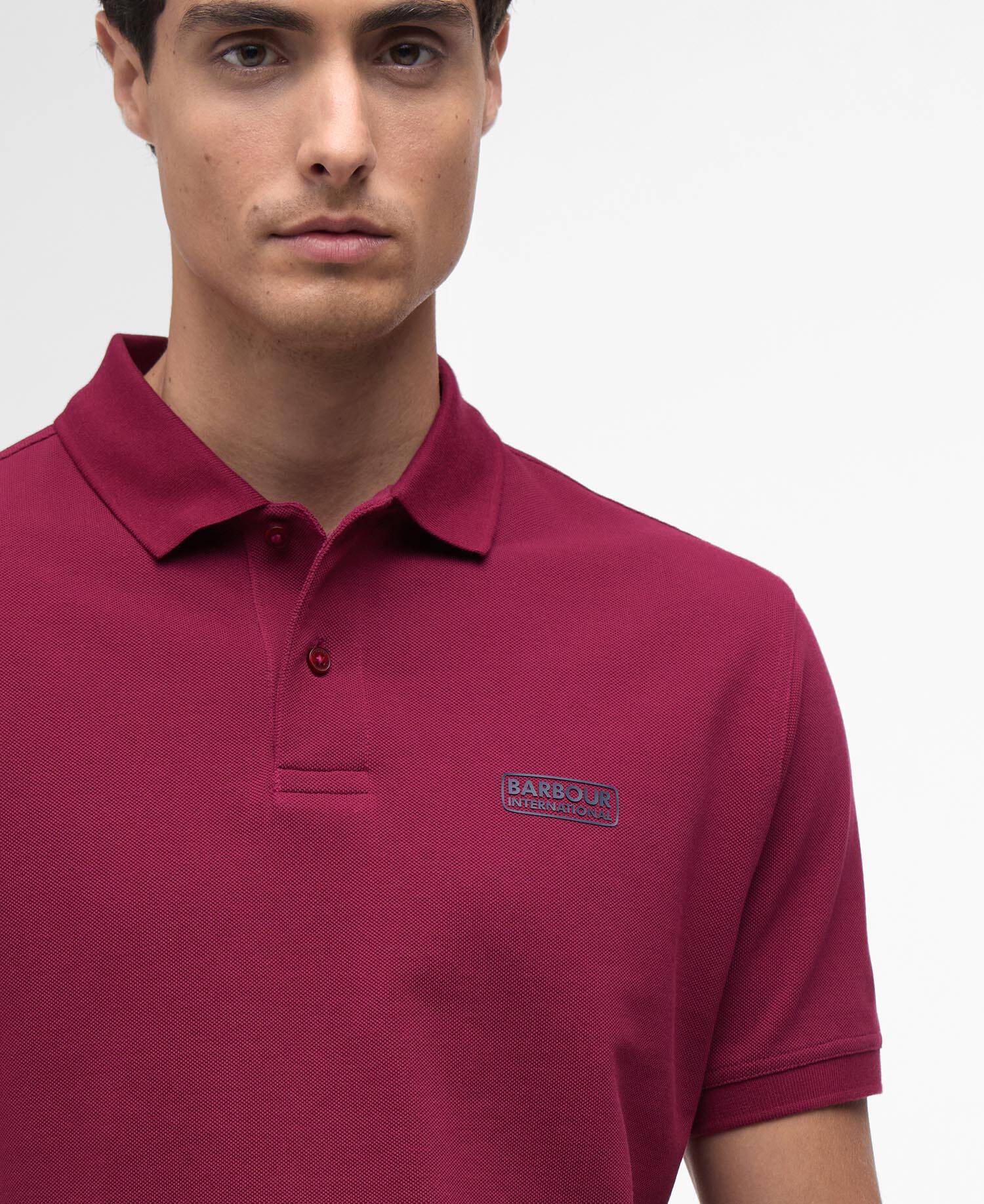 Essential Polo Shirt Antique Red image number 3